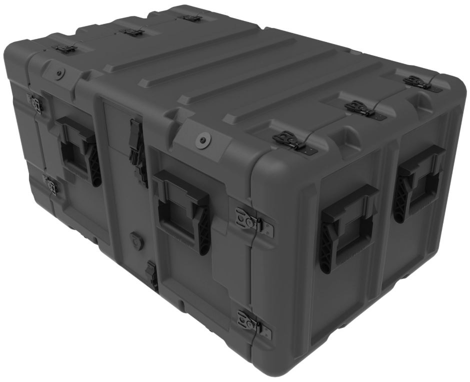 Peli  EURO-V RACK 7U-L 19″ Rack Mount case