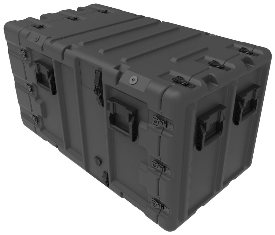 Peli  EURO-V RACK 10U-L 19″ Rack Mount case