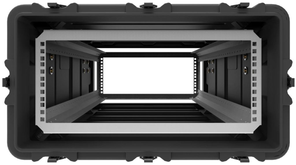 Peli  EURO-V RACK 4U-S 19″ Rack Mount case