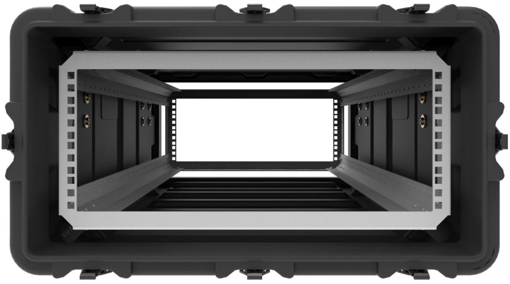Peli  EURO-V RACK 4U-L 19″ Rack Mount case