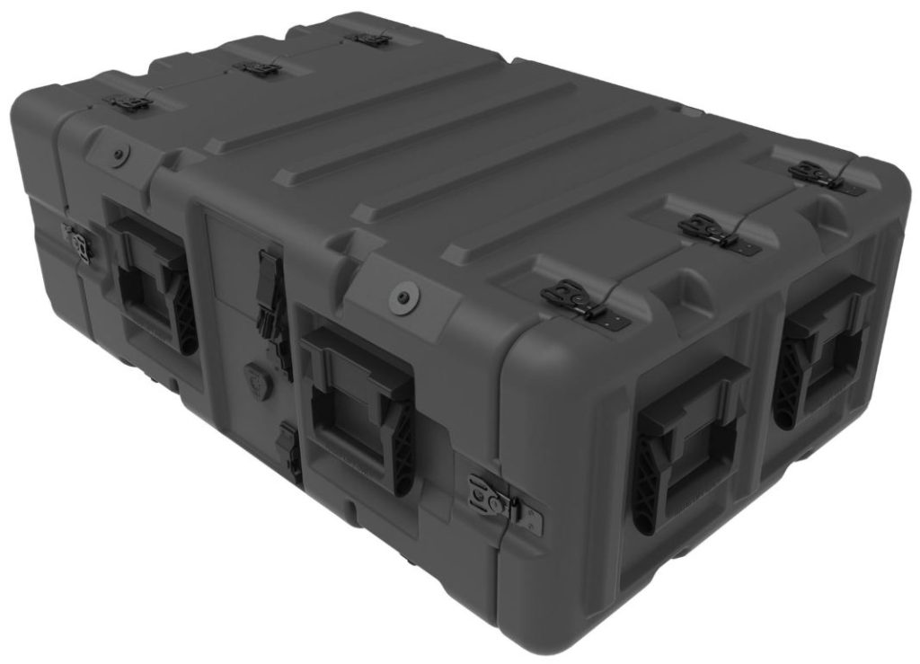 Peli  EURO-V RACK 4U-S 19″ Rack Mount case