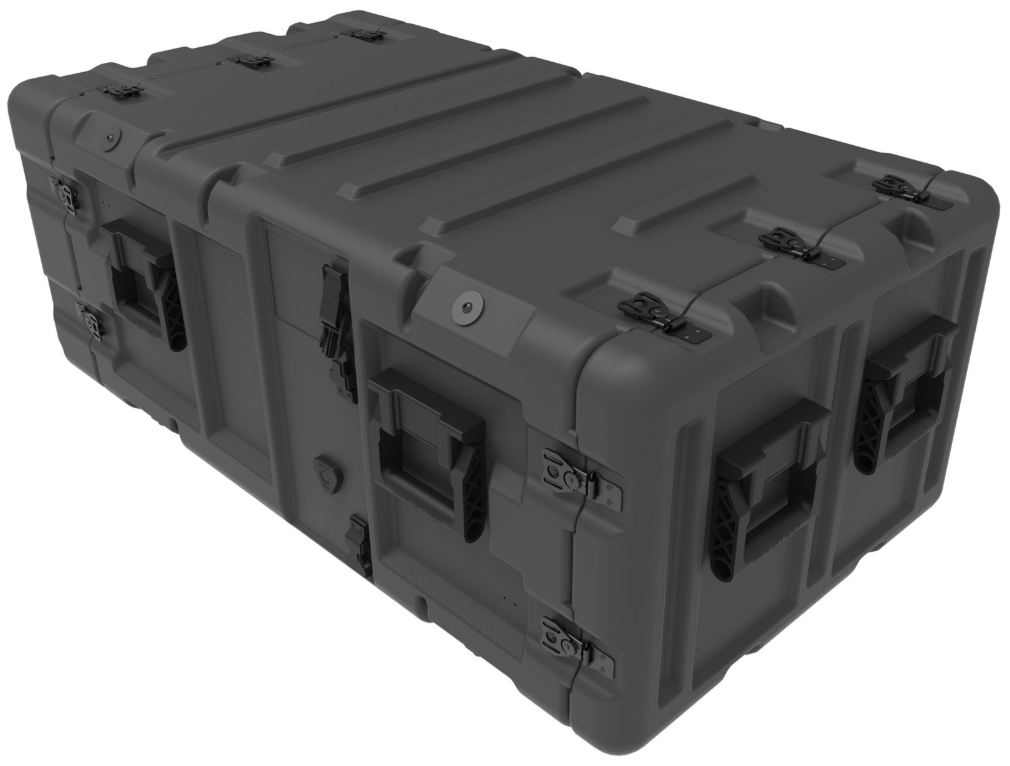 Peli  EURO-V RACK 6U-L 19″ Rack Mount case