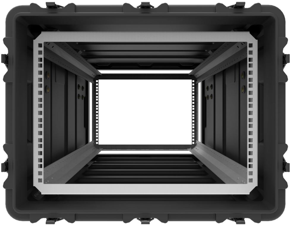 Peli  EURO-V RACK 7U-L 19″ Rack Mount case